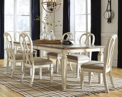 Realyn Dining Table and 6 Chairs - PKG002229