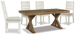 Grindleburg Dining Table and 4 Chairs - PKG013997