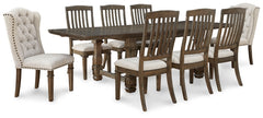 Markenburg Dining Table and 8 Chairs - PKG014200