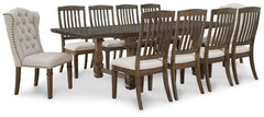 Markenburg Dining Table and 10 Chairs - PKG014201