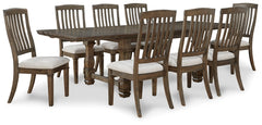Markenburg Dining Table and 8 Chairs - PKG014202