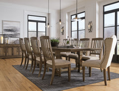 Markenburg Dining Table and 10 Chairs with Storage - PKG014205