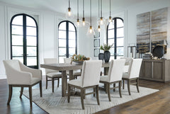 Anibecca Dining Table and 8 Chairs with Storage - PKG013361