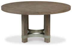 Chrestner Dining Table and 6 Chairs with Storage