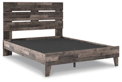 Neilsville Queen Platform Bed with Dresser - PKG009085