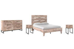 Neilsville Full Platform Bed with Dresser and 2 Nightstands - PKG009213