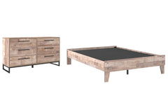 Neilsville Full Platform Bed with Dresser - PKG009204