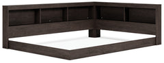 Piperton Full Bookcase Storage Bed