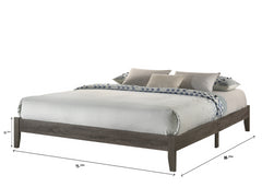 SKYLER CAL K.PLATFORM BED ONE BOX