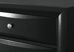 FALLON QUEEN HB(LED) FB BLACK, FALLON RAIL BLACK