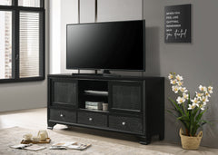 LYSSA TV STAND - BLACK