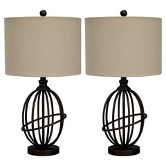 Manasa 2-Piece Table Lamp Set