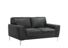 CARRARA LOVESEAT-BLACK