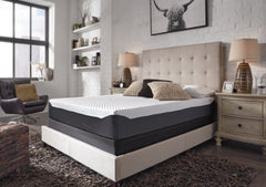 10 Inch Chime Elite California King Memory Foam Mattress in a box with Head-Foot Model-Good California King Adjustable Base