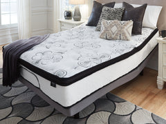 Chime 12 Inch Hybrid California King Mattress in a Box with Head-Foot Model-Good California King Adjustable Base