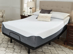 14 Inch Chime Elite King Memory Foam Mattress in a Box with Head-Foot Model Better King Adjustable Base