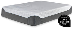 14 Inch Chime Elite Queen Memory Foam Mattress in a Box with Adjustable Head Queen Base