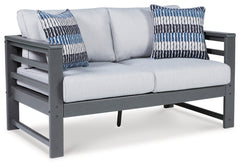 Amora Outdoor Loveseat with Coffee Table