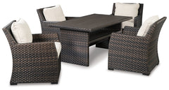 Easy Isle Outdoor Dining Table and 4 Chairs
