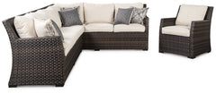 Easy Isle 3-Piece Outdoor Sectional with Chair