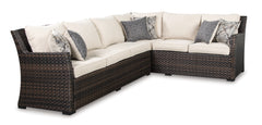 Easy Isle 3-Piece Sofa Sectional and Chair with Table