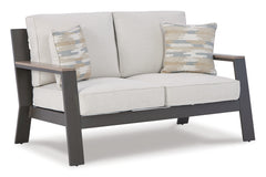 Tropicava Outdoor Sofa and Loveseat with Coffee Table