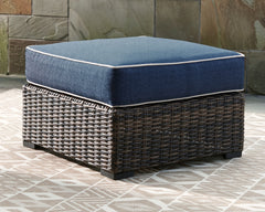 Grasson Lane Ottoman with Cushion - The Bargain Furniture