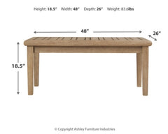 Gerianne Coffee Table - The Bargain Furniture