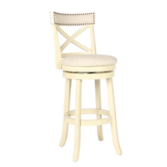 YORK 29" BAR STOOL-WHITE