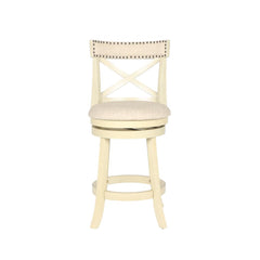 YORK 24" COUNTER STOOL-WHITE