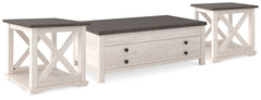 Dorrinson Coffee Table with 2 End Tables - PKG007137