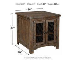 Danell Ridge End Table