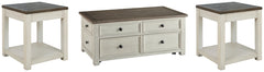 Bolanburg Coffee Table with 2 End Tables - PKG008595
