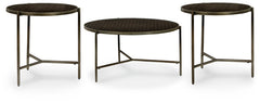 Doraley Coffee Table with 2 End Tables - PKG014878
