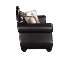 MAXIMUS LOVESEAT FRAME, CUSHION, ARMS, LEGS & 3 PILLOWS