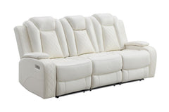 ORION SOFA W/ PWR FR & HR-WHITE