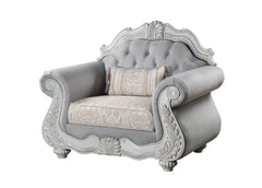 CAMBRIA HILLS CHAIR CUSHION & FRAME, ARMS, AND THROW PILLOW