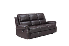 SIERRA SOFA W/PWR FR-BROWN