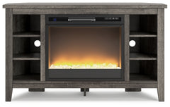 Arlenbry Corner TV Stand with Electric Fireplace - W275W5