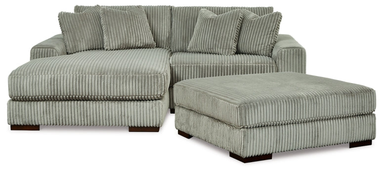 Lindyn 2-Piece Sectional with Ottoman - PKG014502