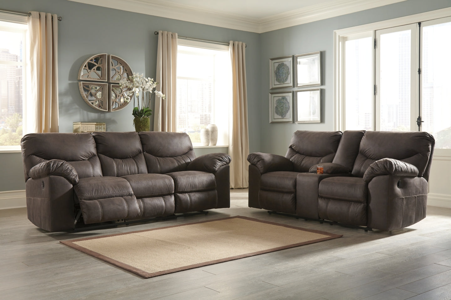 Boxberg Sofa and Loveseat - PKG001142