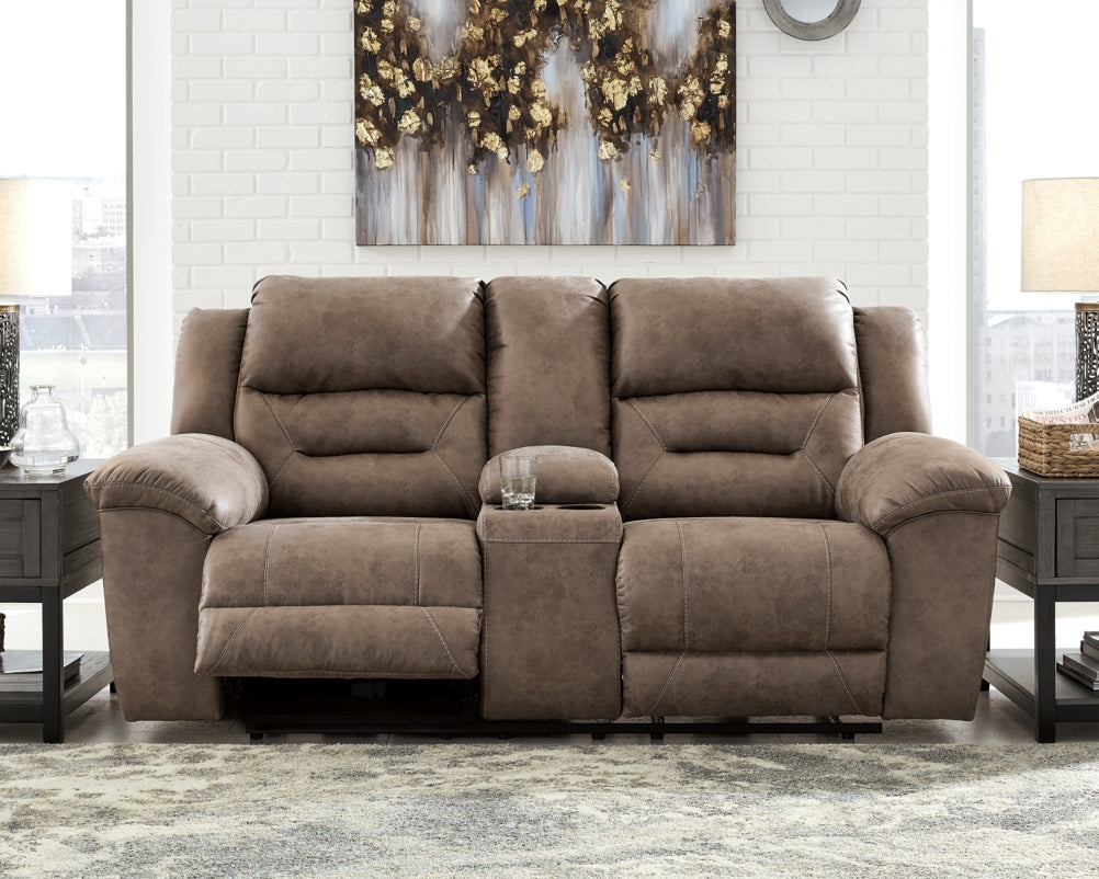 Stoneland Power Reclining Loveseat with Console