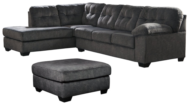 Accrington 2-Piece Sectional with Ottoman - PKG001583
