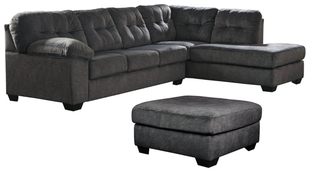 Accrington 2-Piece Sectional with Ottoman - PKG001586