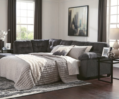 Accrington 2-Piece Sectional with Ottoman - PKG001584
