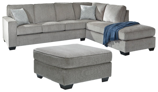 Altari 2-Piece Sectional with Ottoman - PKG001805