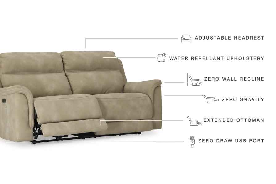 Next-Gen DuraPella Power Reclining Sofa