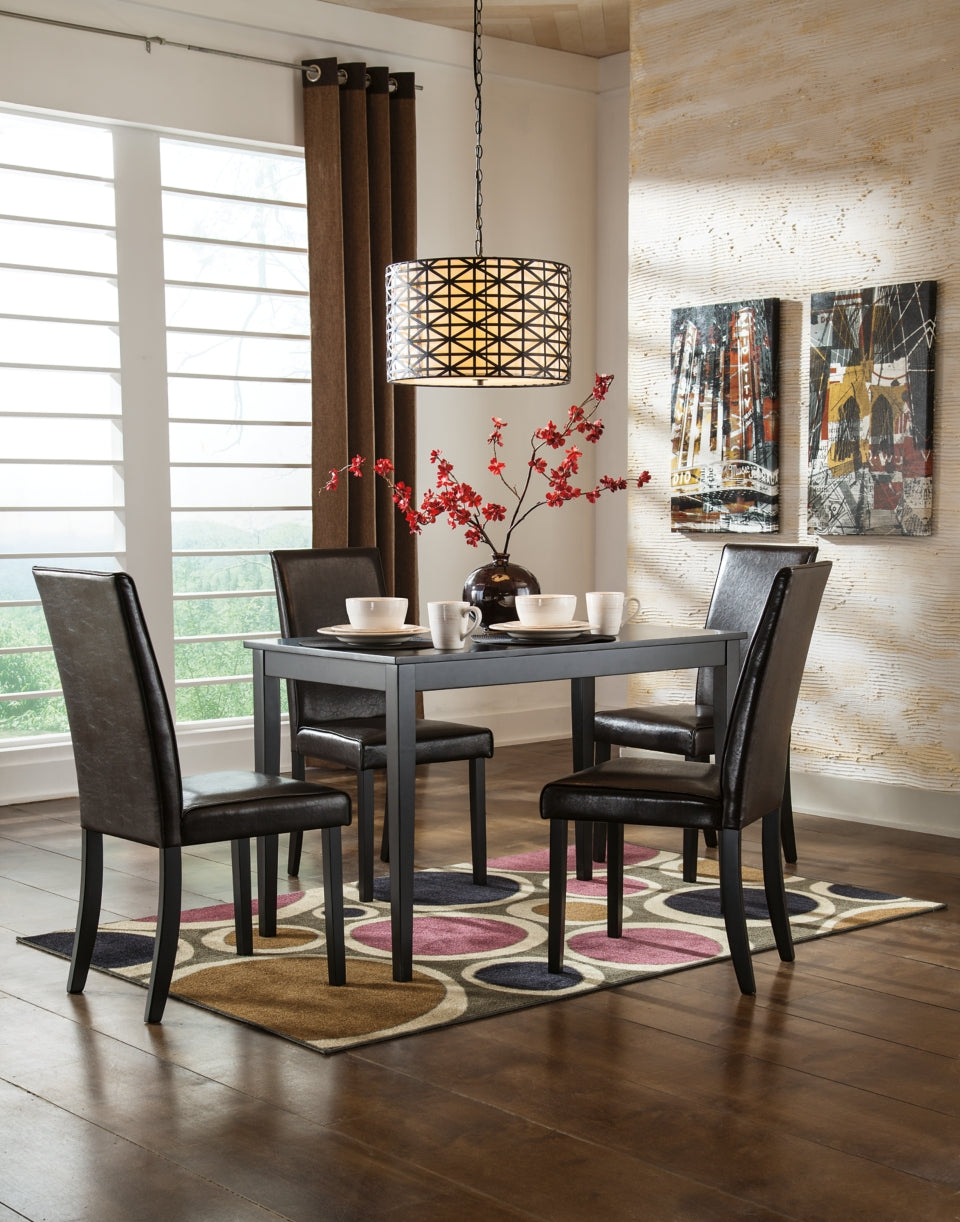 Kimonte dining table new arrivals and 4 chairs set