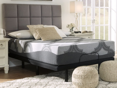 12 Inch Ashley Hybrid Queen Adjustable Base and Mattress