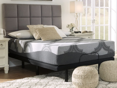 12 Inch Ashley Hybrid Queen adjustable Base and Mattress - M628M5